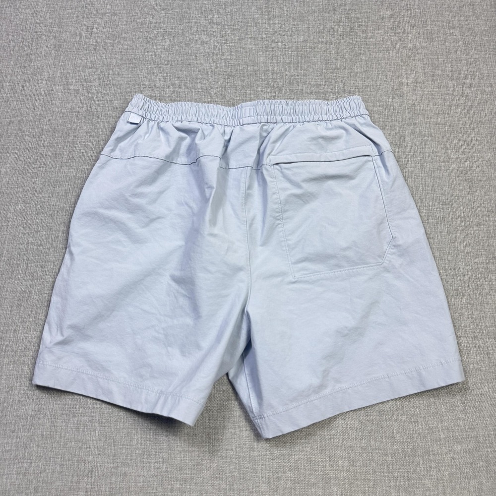 Lululemon Bowline 5" Stretch Cotton VersaTwill Shorts Mens Small Blue Drawstring - Picture 10 of 10